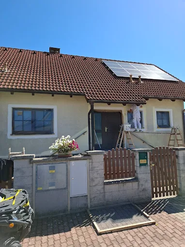 Wohnhaus Fassadenanstrich